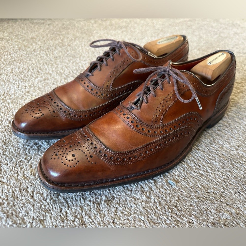 Allen Edmonds University, 11D Dainite Sole, Dark Chili